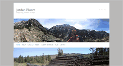 Desktop Screenshot of jordanbloom.com