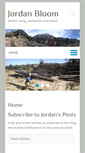 Mobile Screenshot of jordanbloom.com