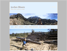 Tablet Screenshot of jordanbloom.com
